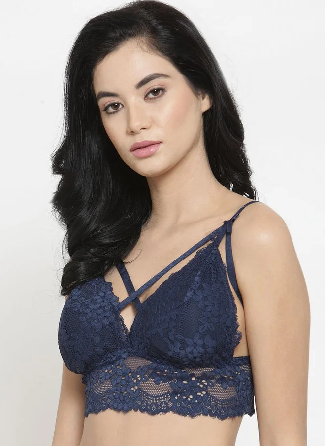 PRIZO PRIZO Bralette Bra Full Coverage Lightly Padded